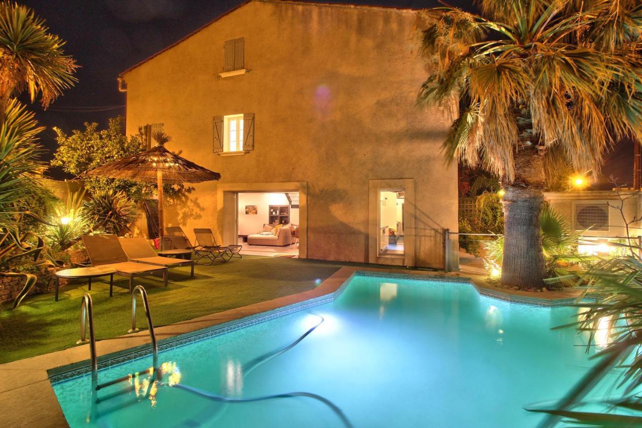 Maison Avec Piscine Et Jardin- 4 Chambres 8 Pers Cuers Exterior foto
