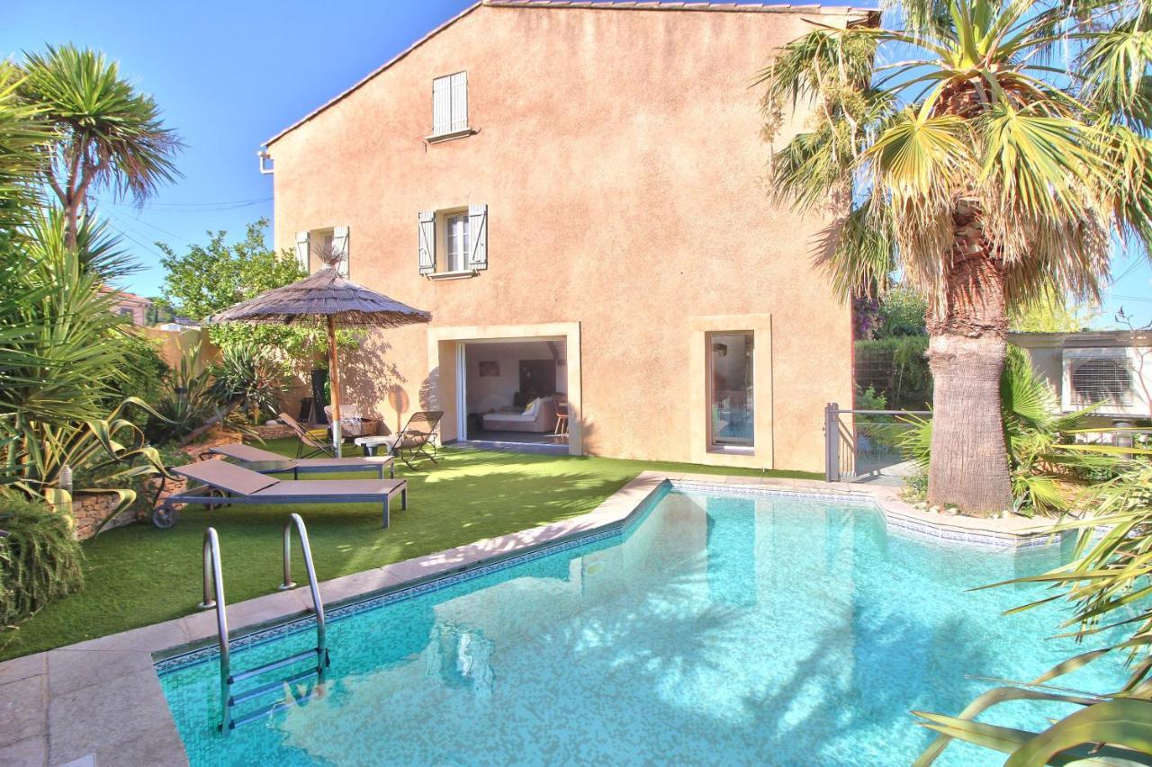 Maison Avec Piscine Et Jardin- 4 Chambres 8 Pers Cuers Exterior foto
